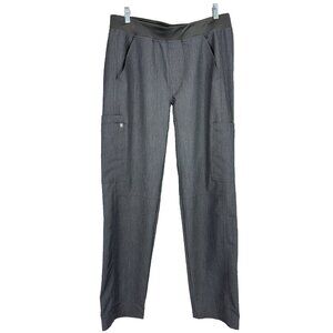 Figs Men M Axim Cargo Scrub Pants Heather Gray Drawstring Stretch Nurse Doctor